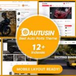Autusin - Auto Parts & Car Accessories Shop Elementor WooCommerce WordPress Theme