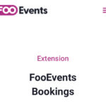 FooEvents Bookings