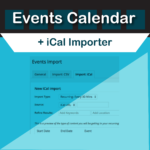 The Events Calendar iCal Importer