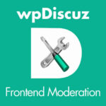 wpDiscuz Front-end Moderation