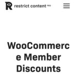 Restrict Content Pro WooCommerce Member Discounts