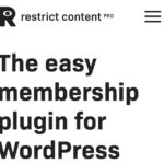 Restrict Content Pro Core