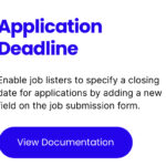 WP Job Manager Application Deadline