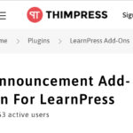 LearnPress Announcements