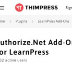 LearnPress Authorize.net