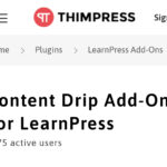 LearnPress Content Drip
