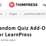 LearnPress Random Quiz