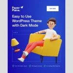 Paper Plane - Modern WordPress Blog Theme