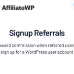 AffiliateWP Signup Referrals