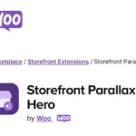 Woocommerce Storefront Parallax Hero