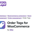 WooCommerce Order Tags