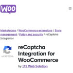 reCaptcha for WooCommerce