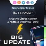 Hubfolio - Creative Portfolio & Digital Agency WordPress Elementor Theme