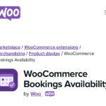 WooCommerce Bookings Availability
