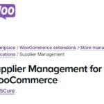 Supplier Management for Woocommerce