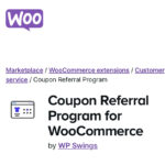 Woocommerce Coupon Referral Program