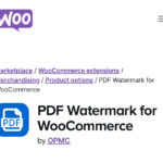 WooCommerce PDF Watermark