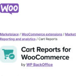 WooCommerce Cart Reports
