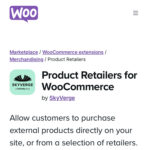 WooCommerce Product Retailers