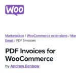 WooCommerce PDF Invoices