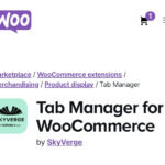 WooCommerce Tabs Manager
