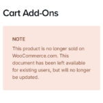 WooCommerce Cart Addons