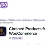 WooCommerce Chained Products
