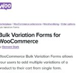 WooCommerce Bulk Variation Forms