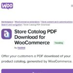WooCommerce Store Catalog PDF Download