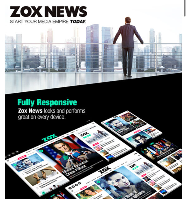 Zox News Wordpress Theme