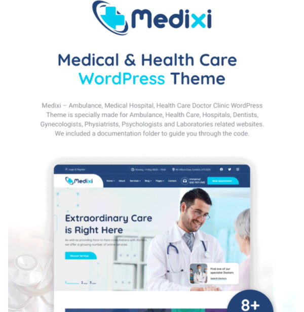 Medixi WordPress Theme