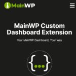 MainWP Custom Dashboard Extension