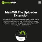 MainWP File Uploader Extension