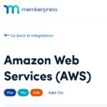 MemberPress Amazon Web Services (AWS)