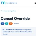 MemberPress Cancel Override