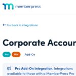 MemberPress Corporate Accounts