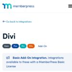 MemberPress Divi Content Protection