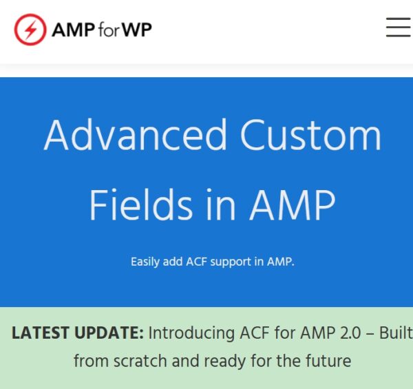 ACF for AMP