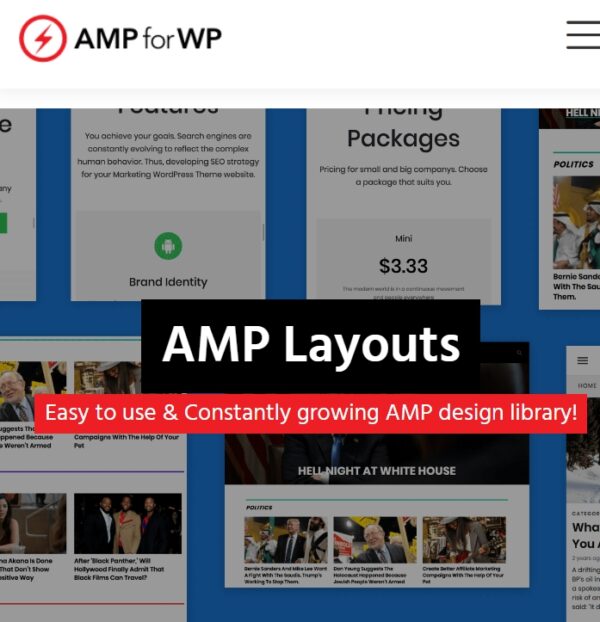 AMP Layouts