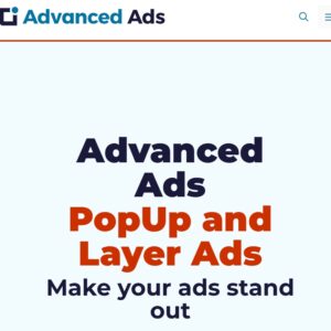 Advanced Ads PopUp and Layer Ads