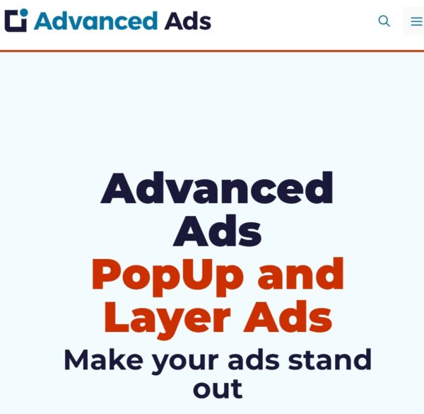 Advanced Ads PopUp and Layer Ads