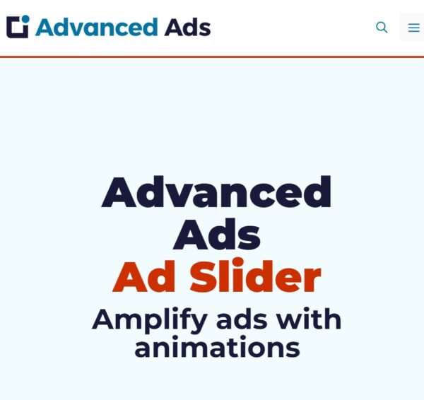 Advanced Ads Slider