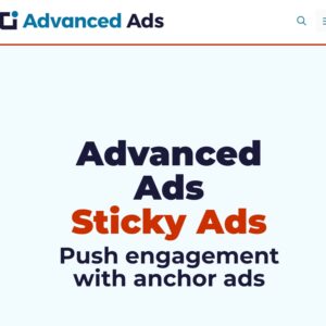 Advanced Ads Sticky Ads