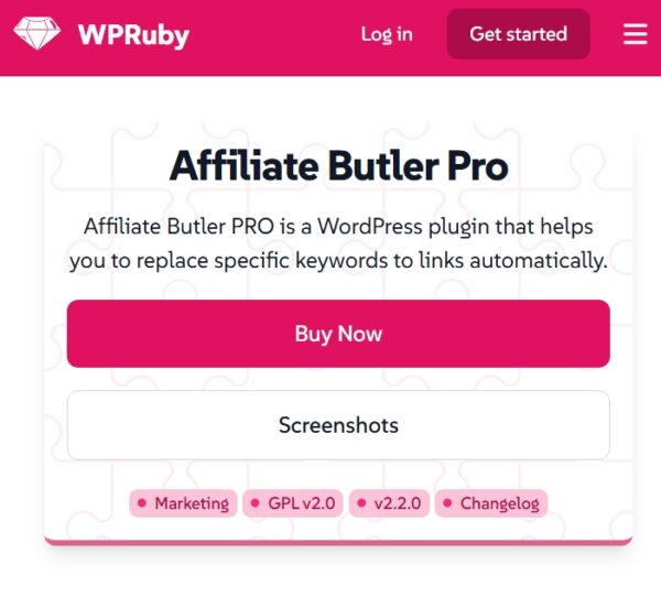 Affiliate Butler Pro