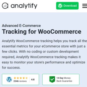 Analytify Pro WooCommerce