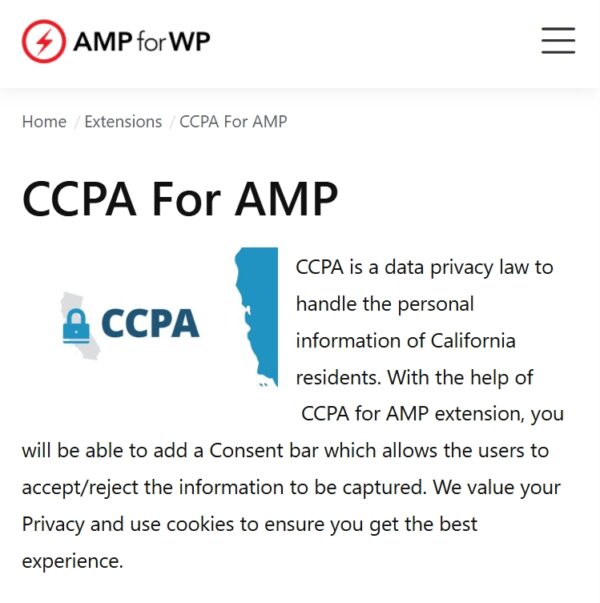 CCPA for AMP
