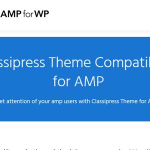 Classipress Theme Compatibility for AMP