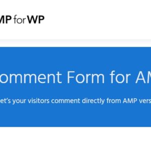 Comment Form for AMP