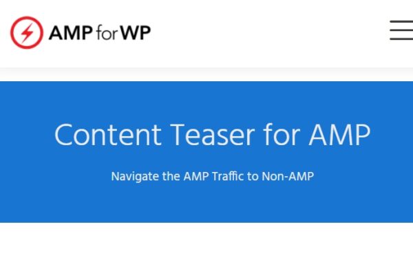 Content Teaser for AMP