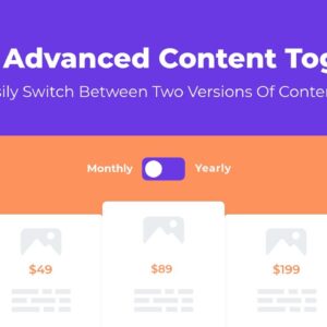 Divi Advanced Content Toggle Module